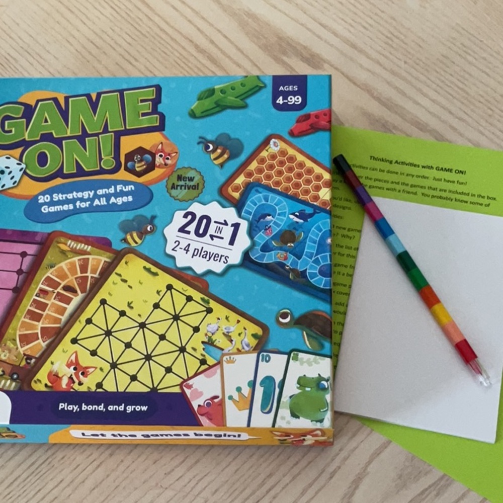 Toys & Thinking Game ON! Higher Level Thinking Kit